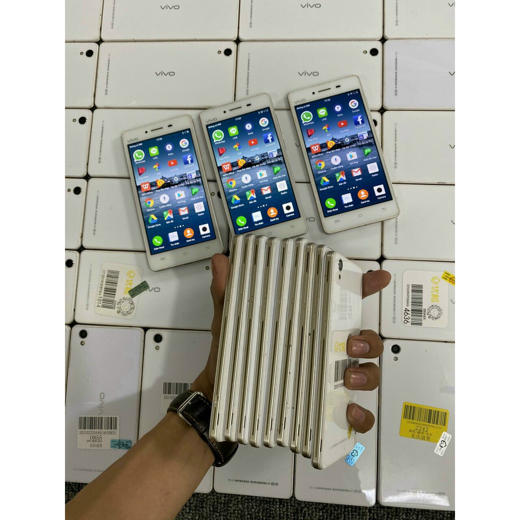 Điện thoại cảm ứng cũ giá rẻ Vivo Y51 RAM 2GB/16GB MỚI 99% cấu hình mạnh