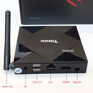 Tanix TX6s Android Tv Box Ram 4GB Chạy Android 10 Mới Nhất