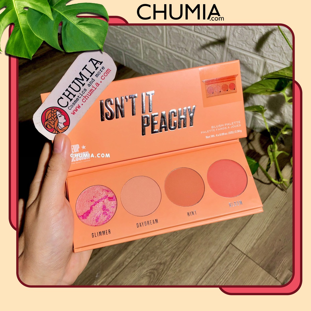 Phấn má hồng REVOLUTION Obsession - màu Isn’t it Peachy Palette - chumia