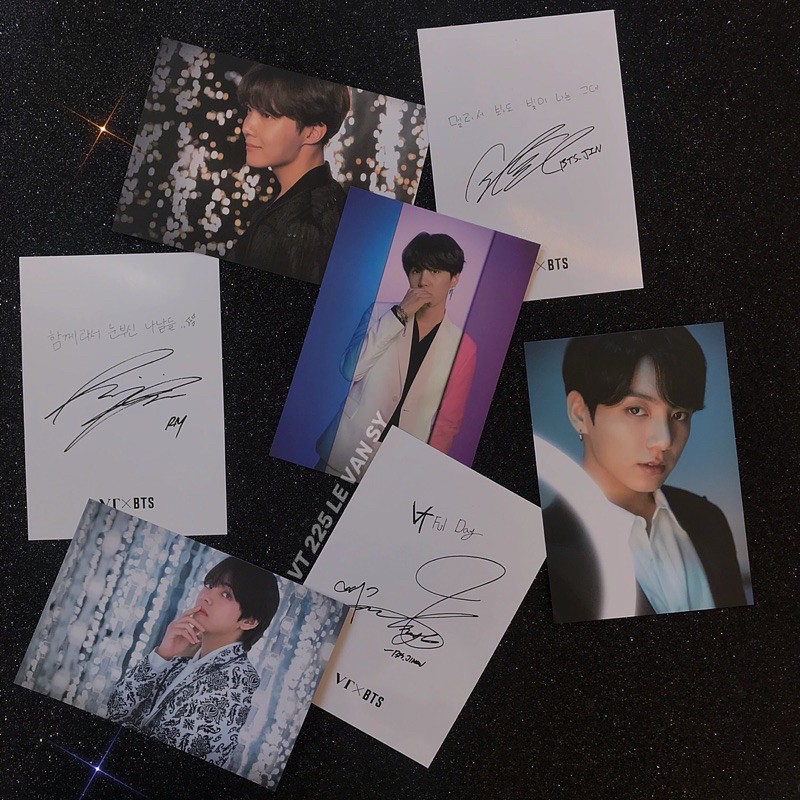 Tặng Bộ Postcard BTS Limited Khi Mua Nước Hoa VTxBTS ( No Box ) | Thế Giới Skin Care