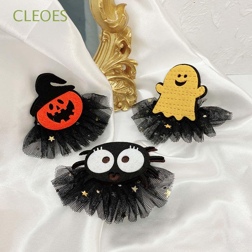 Kẹp Tóc Hình Bí Ngô Halloween Dễ Thương Cho Nữ