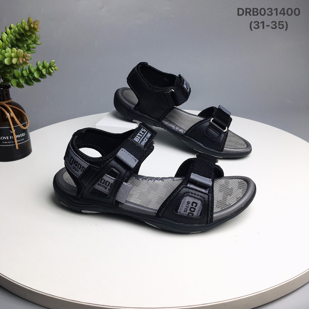 Sandal bé trai 31-35 ❤️FREESHIP❤️ Dép quai hậu học sinh đế siêu nhẹ DRB031400