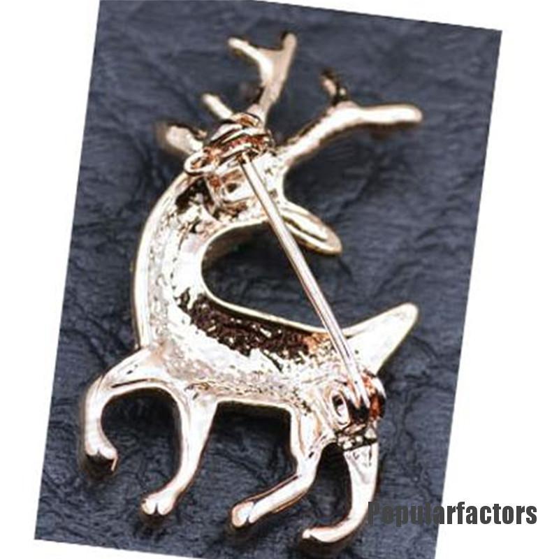 Ghim Cài Áo Hình Viên Kim Cương Nhân Tạo Thời Trang