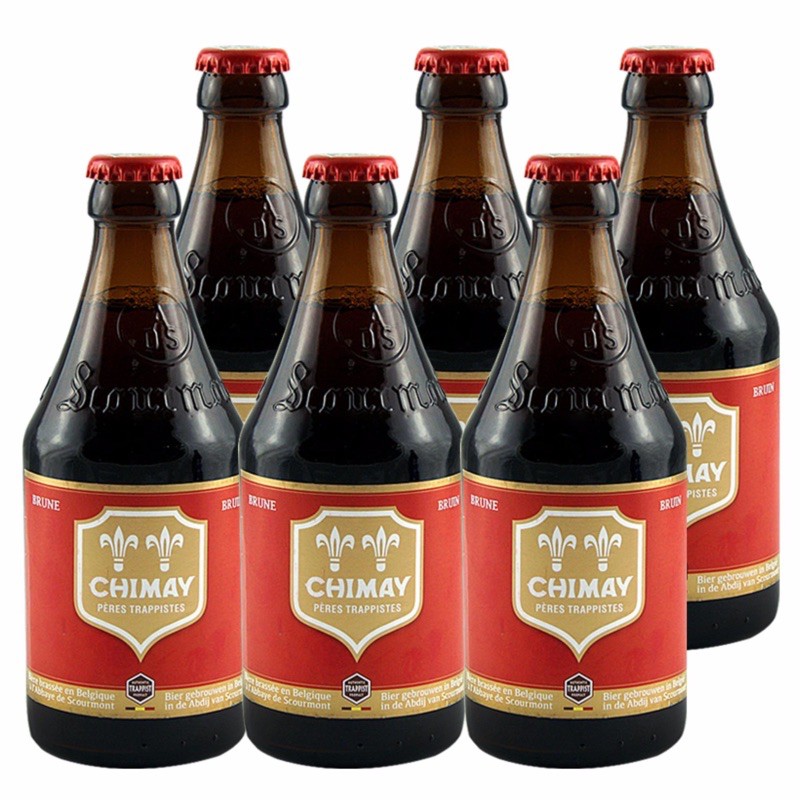 Bia Chimay Đỏ xuất xư Bỉ - lốc 6 chai (chai 330ml)