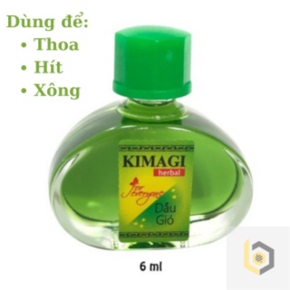 freeship 01 chai Dầu gió Kim Agi 6ml