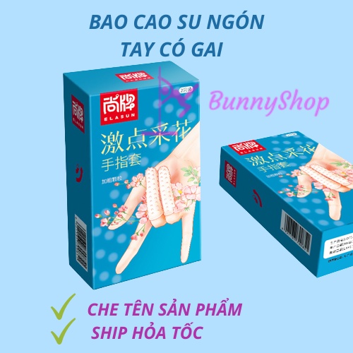 Bao cao su ngón tay gai mẫu 2 ( dùng nhiều lần )