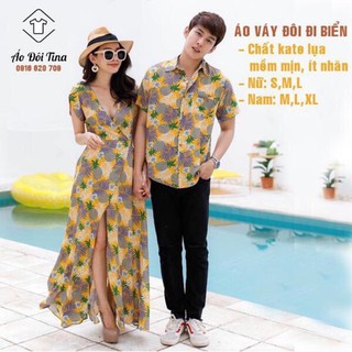 [TẶNG QUÀ KHỦNG] Đồ Đôi Áo Đôi Đẹp Set Váy Áo Đôi Chụp Ảnh Cưới Đồ Đôi Đi Biển