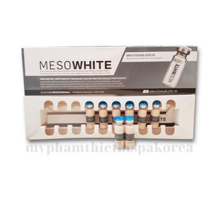 Cấy phấn mesowhite Phục hồi tông màu da giúp cho làn da luôn rạng ngời