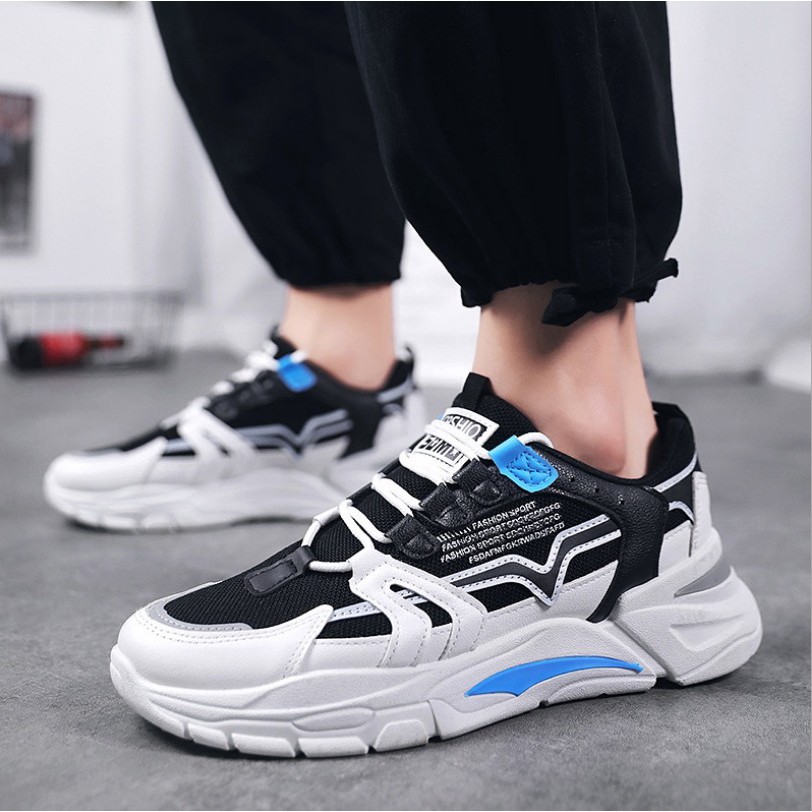 Giày thể thao nam - giày Sneaker nam vải dệt siêu thoáng khí SP - 394