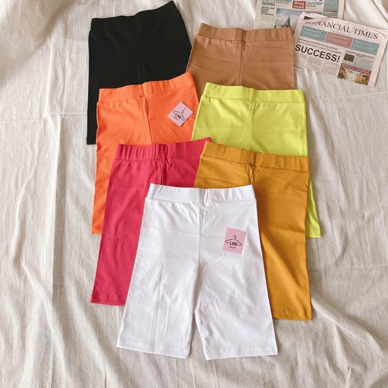 quần legging ngố màu, ( biker short ) đủ màu, hàng đẹp ạ