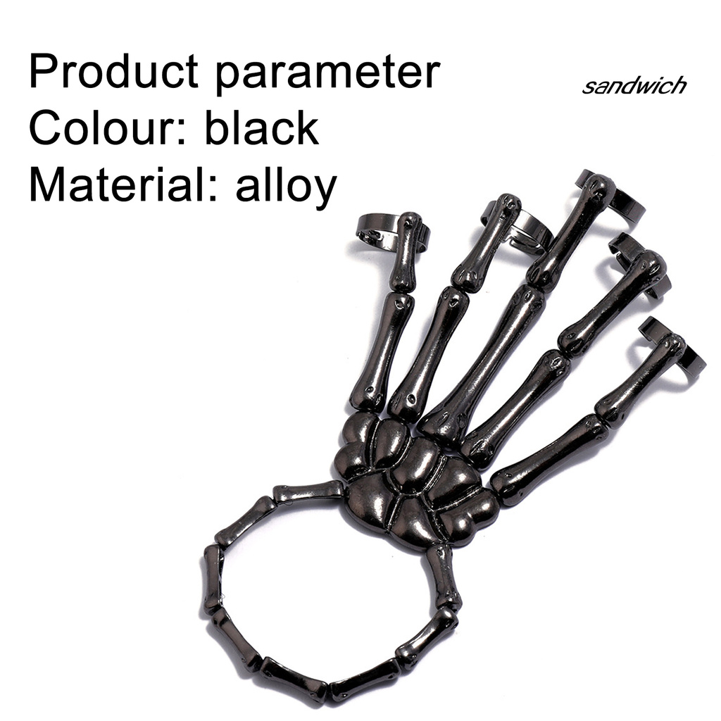 Vòng tay hình xương bàn tay có thể điều chỉnh kích cỡ | BigBuy360 - bigbuy360.vn