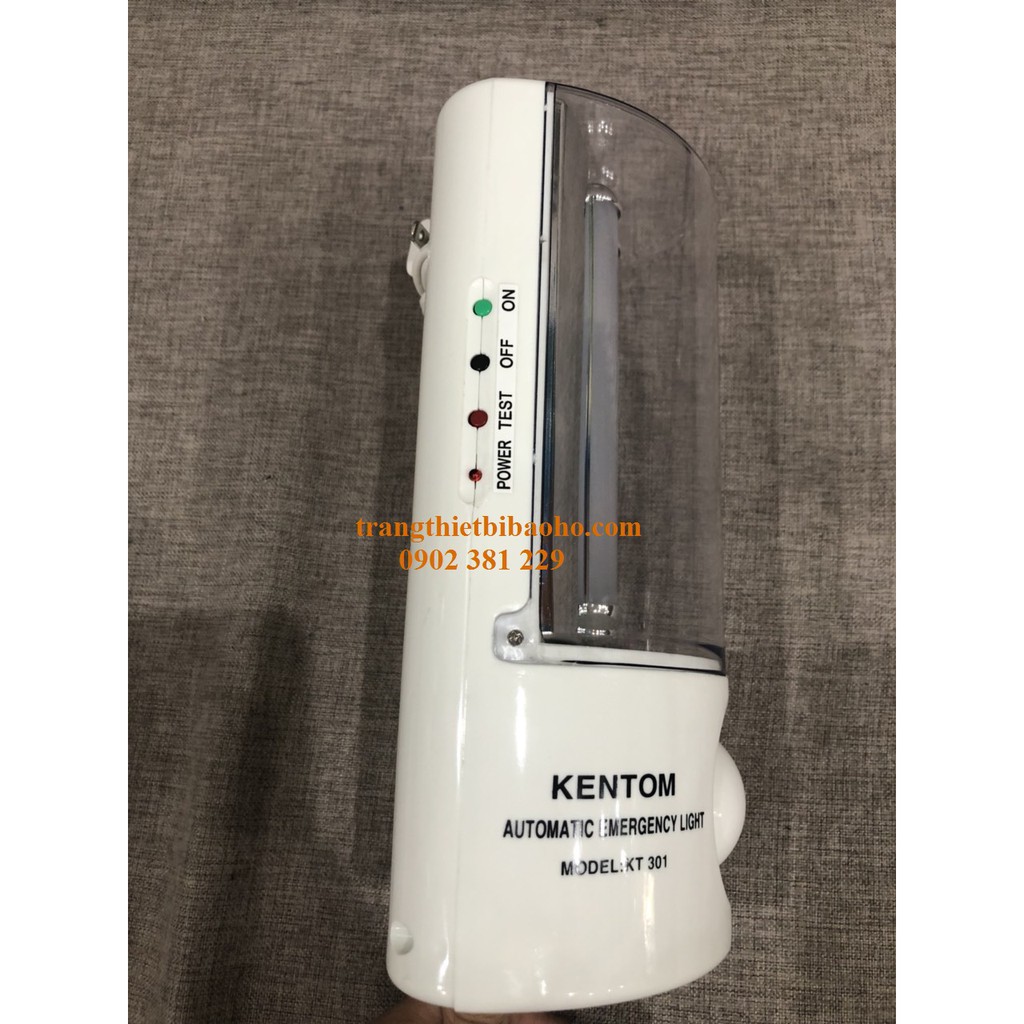 Đèn sạc khẩn cấp Kentom KT-301 - hình thật