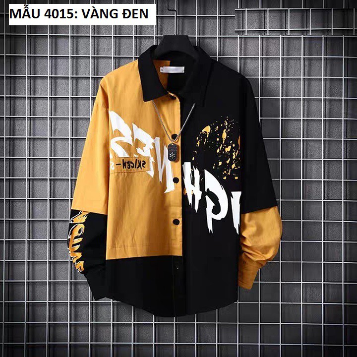 CAO CẤP Áo Sơ Mi Nam Nữ UNISEX dài tay