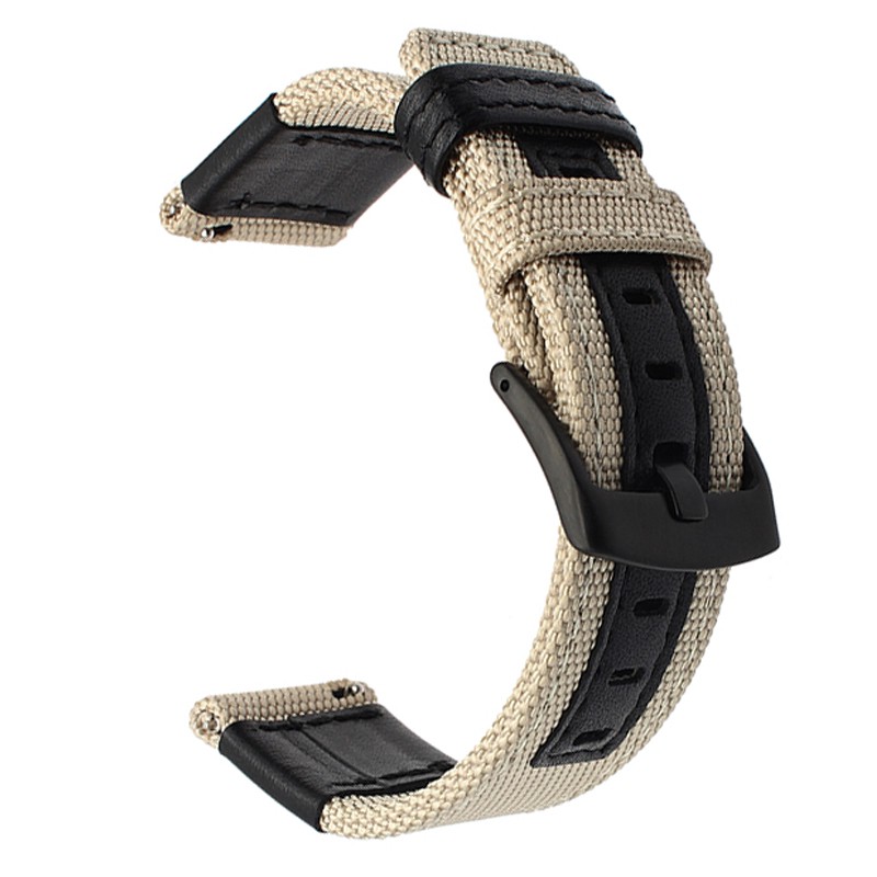 Dây đeo bằng sợi nylon cho đồng hồ thông minh Samsung Galaxy Watch 42mm 46mm
