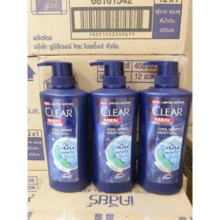 [CHÍNH HÃNG THÁI LAN] DẦU GỘI CLEAR THÁI LAN 370ML