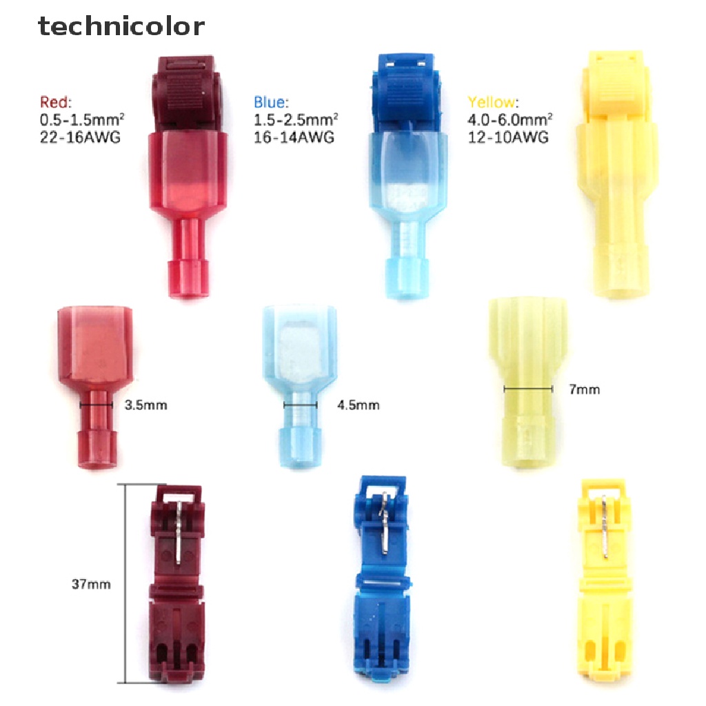 Set 20 Đầu Nối Dây Điện Chữ T Nhanh Chóng Tiện Dụng