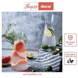 Bình thủy tinh trang tri decor chụp ảnh giới thiệu sản phẩm - Shop28Decor