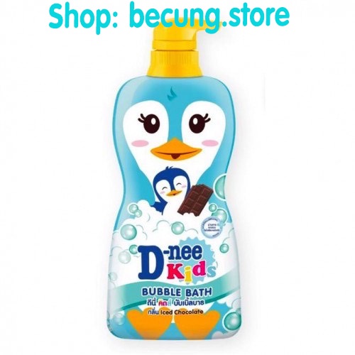 Sữa tắm gội Dnee Kid hình thú Thái Lan 400ml, tắm gội toàn thân cho bé.