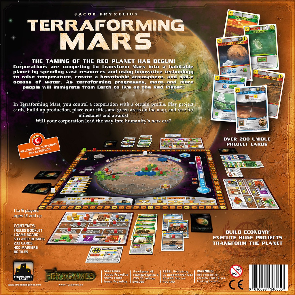 Trò chơi Terraforming Mars Board Game