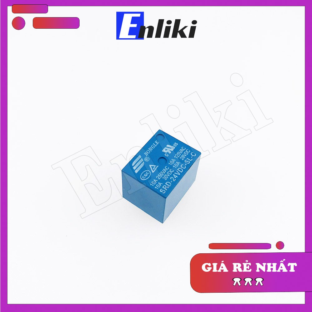 Relay SRD-24VDC-SL-C 24V 10A (5 Chân)