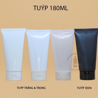 TUÝP NHỰA RỖNG ĐỰNG KEM 180ML