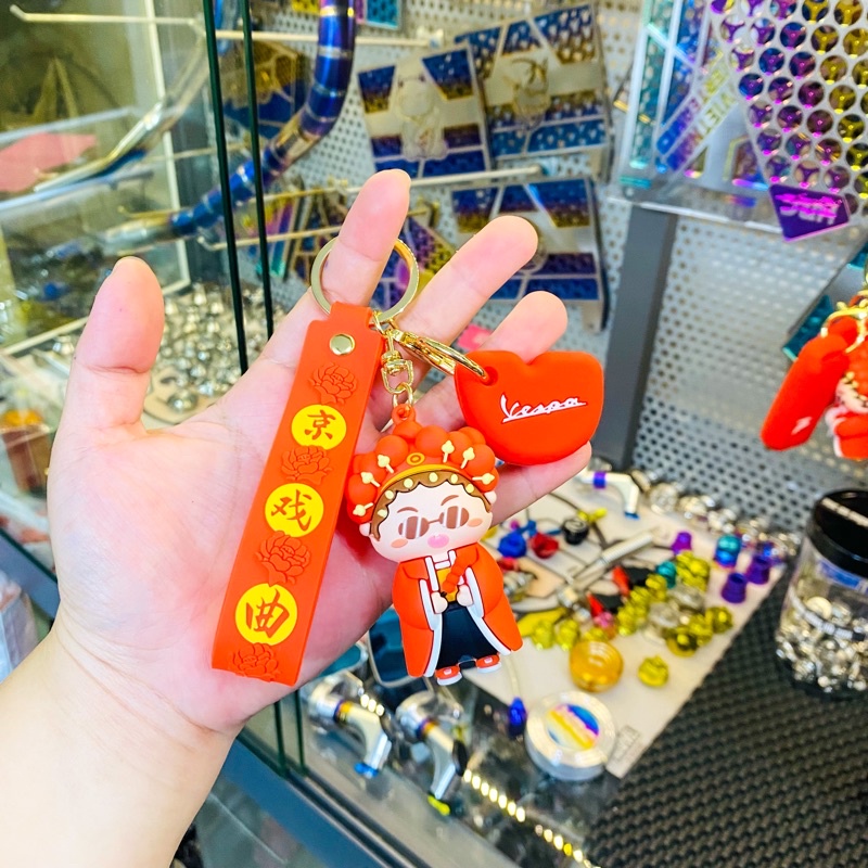 Bao silicon và móc khoá Vespa