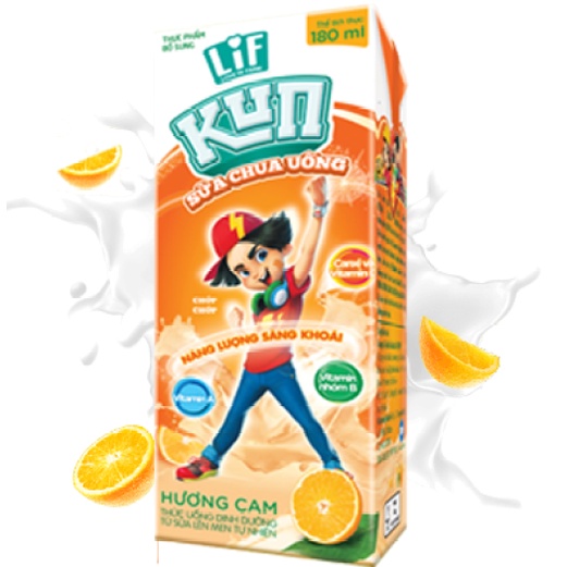 Thùng sữa chua uống Kun 110ml