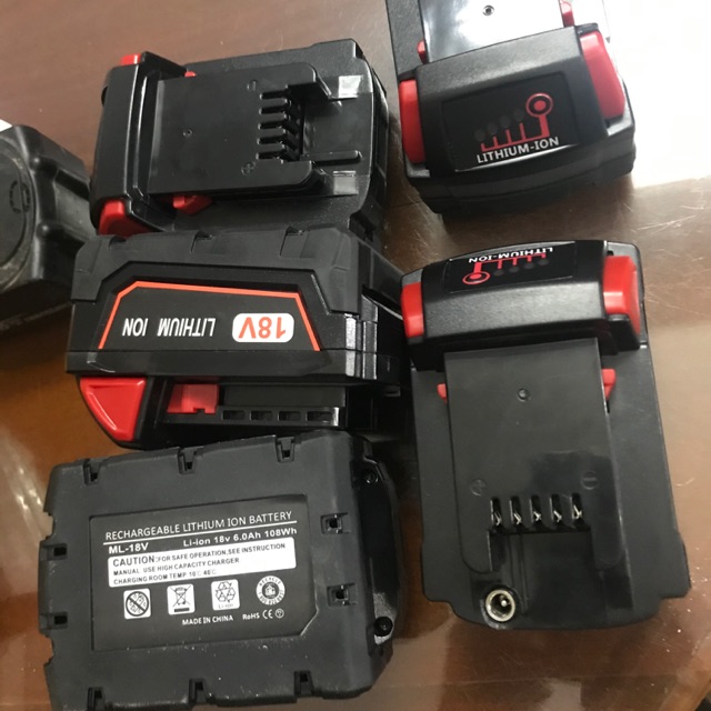 Pin milwuakee 18V pin đóng