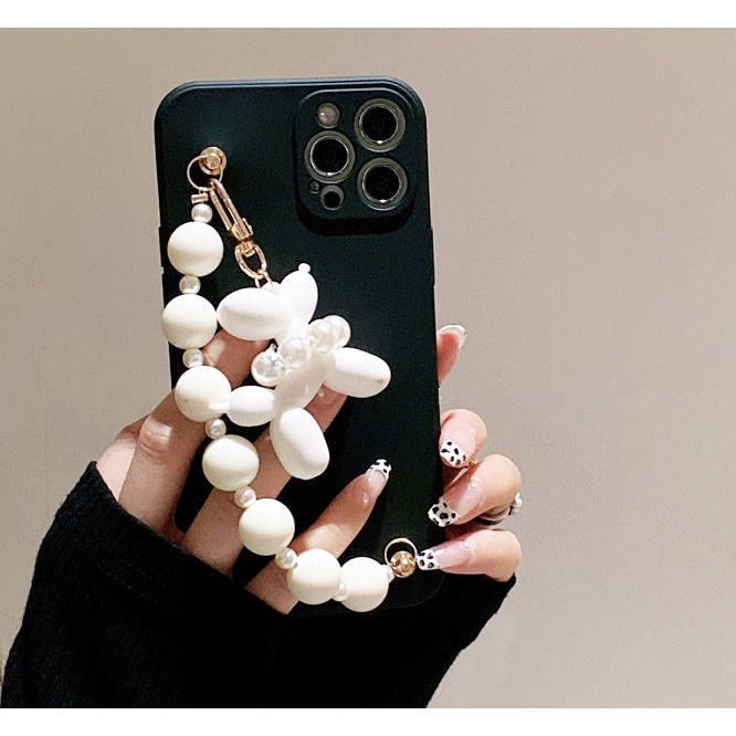Ốp Điện Thoại Mềm Đính Ngọc Trai Cho Xiaomi Redmi 12C 10 10A 10C 9 9T 9A 8 8A 7 A1 Note 5 7 8 9S 9 10 10s 11 11s 12 Pro