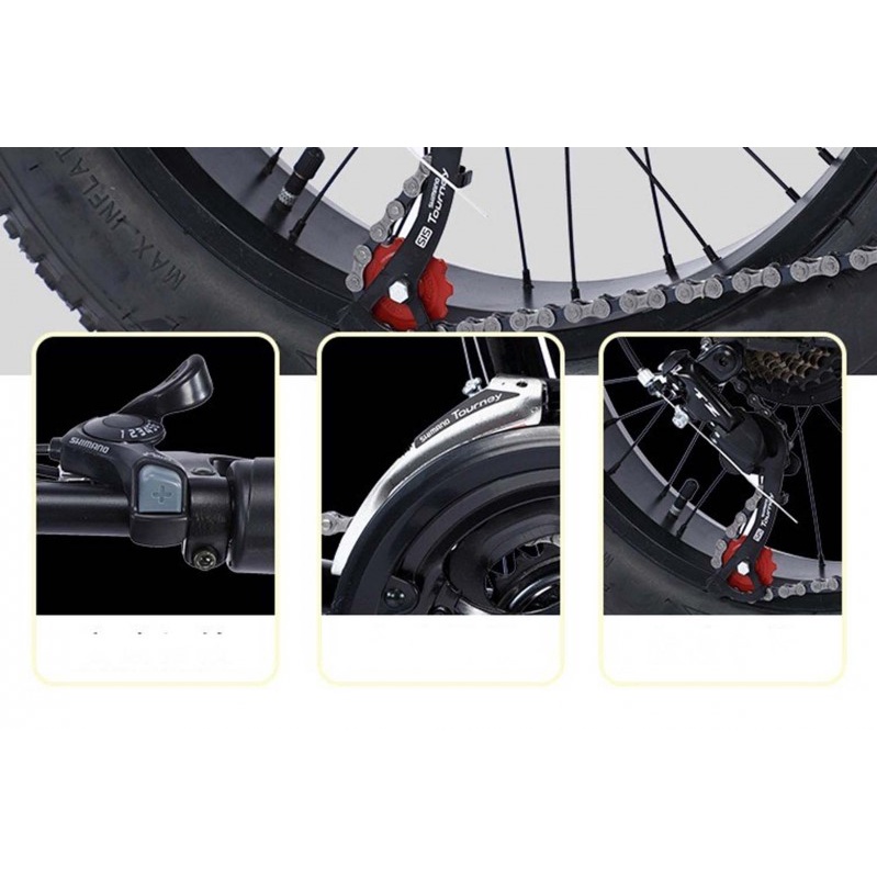 XE ĐẠP BÁNH BÉO TRỢ ĐIỆN