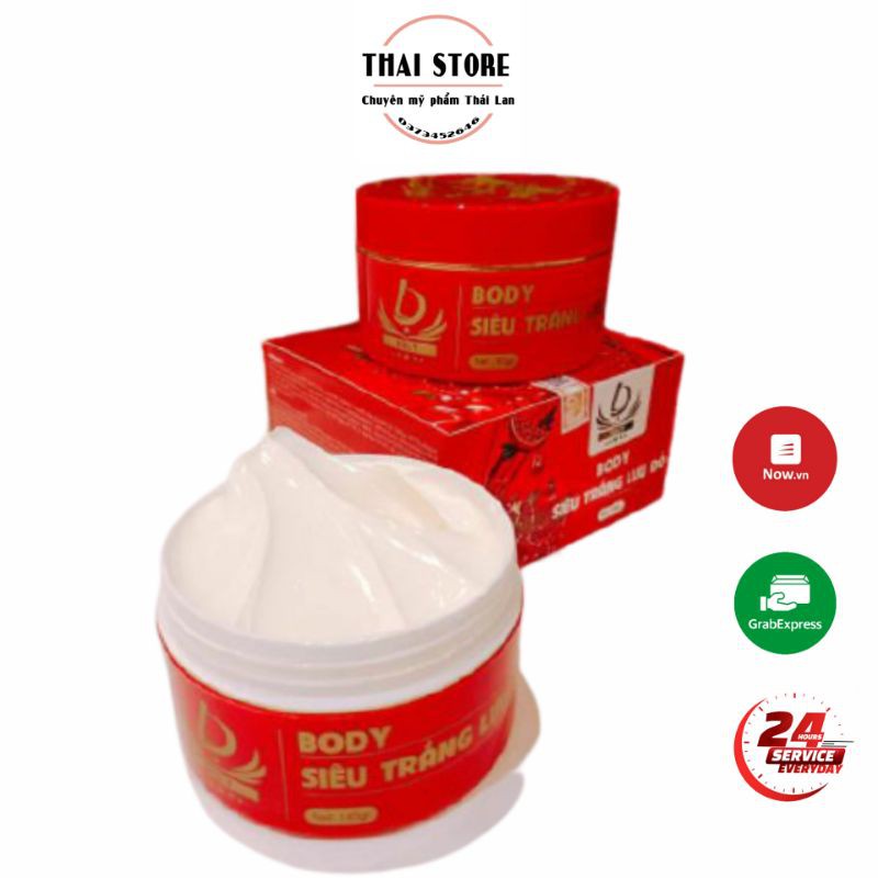 Body lựu đỏ duly 180g siêu trắng