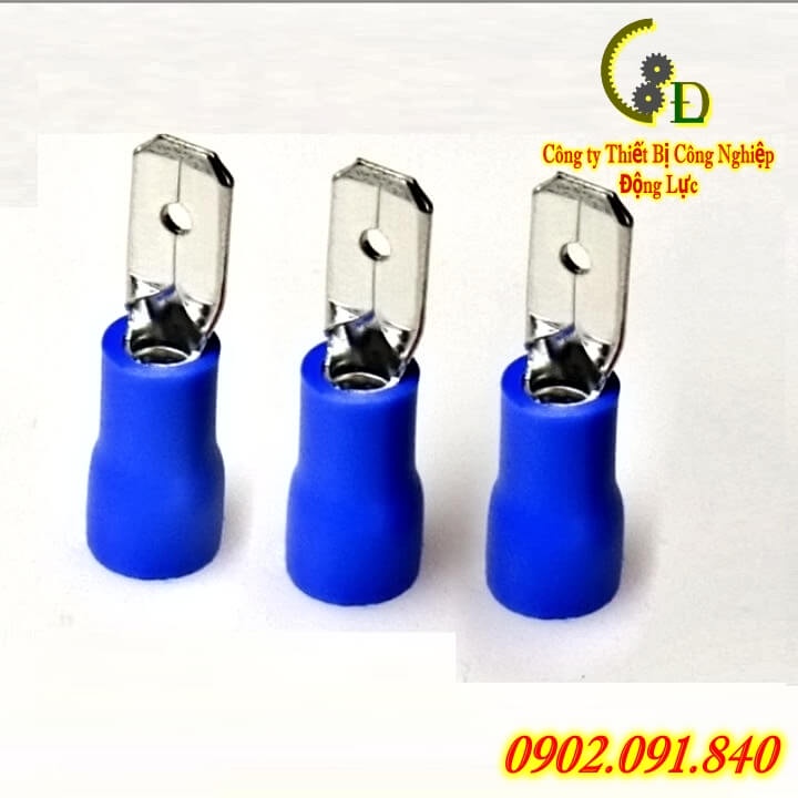 Đầu cos ghim đực hoặc cái FDD MDD 2-250, cốt âm dương bấm dây điện, cosse cót đồng cắm bình nóng lạnh, ăc quy