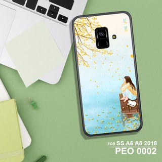 Ốp samsung UV SS A6 SS A8 2018 SS A5 2018 IN HÌNH TRAI XINH, GÁI CUTE