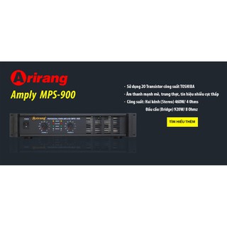 Máy tăng âm Arirang MPS-600 (Made in Korea)