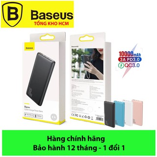Pin sạc dự phòng Baseus 10000mAh, Sạc dự phòng Baseus Bipow 10000mAh sạc nhanh chuẩn PD/QC 18W ( Baseus Bipow )