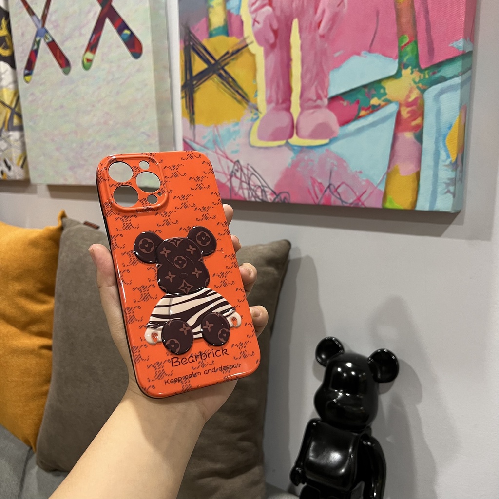 Ốp IDM nổi 3D Be@rbrick B@by MS01 iphone 7plus/8plus/X/Xs/Xsmax/11/11promax/12/12pro/12promax/13/13pro/13promax