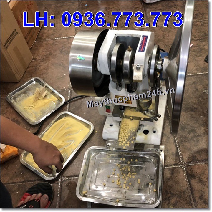 Máy dập viên thuốc đông y, máy dập viên nén 1 chày 1.5T