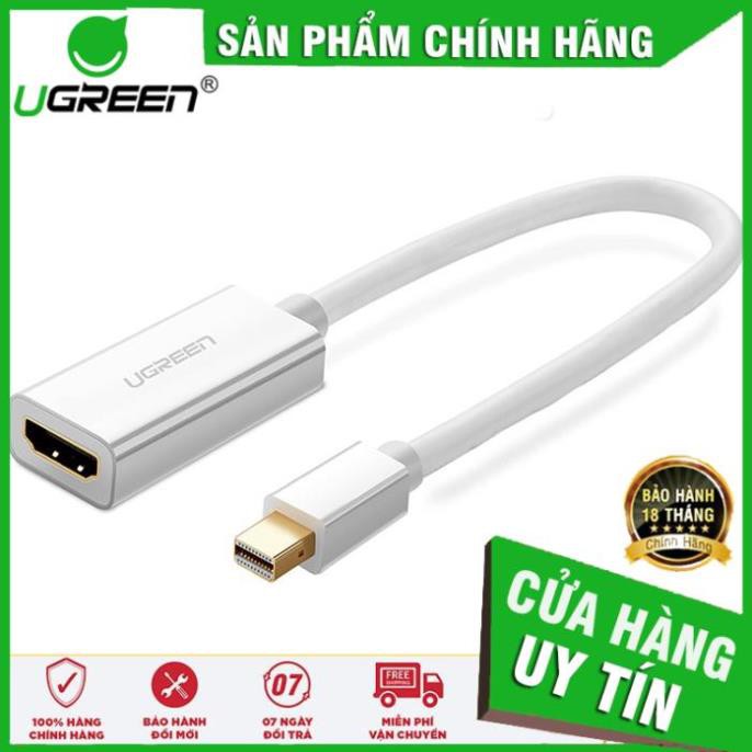 Cáp Mini Displayport to HDMI chính hãng Ugreen 10460 ✔HÀNG CHÍNH HÃNG ✔