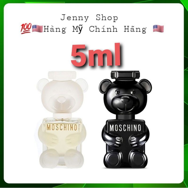 Combo Nước Hoa Mini Moschino Toy 2 EDP 5ml và Moschino Toy Boy EDP 5ml
