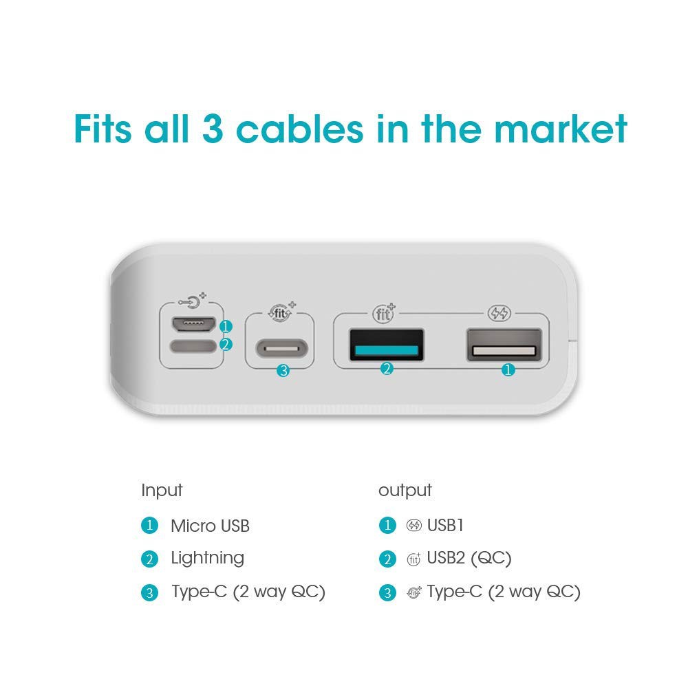 Sạc Dự Phòng Romoss Sense 8 30000mah 3 Cổng Sạc Vào - BH 1 Năm