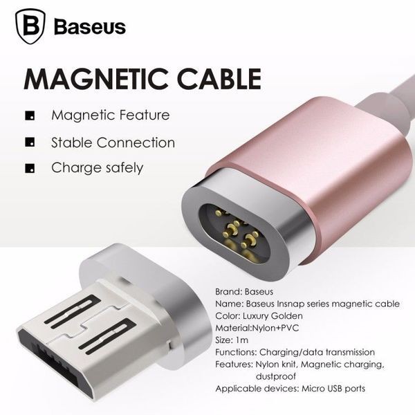 CÁP SẠC TỪ BASEUS MAGNETIC CHO ANDRIOD