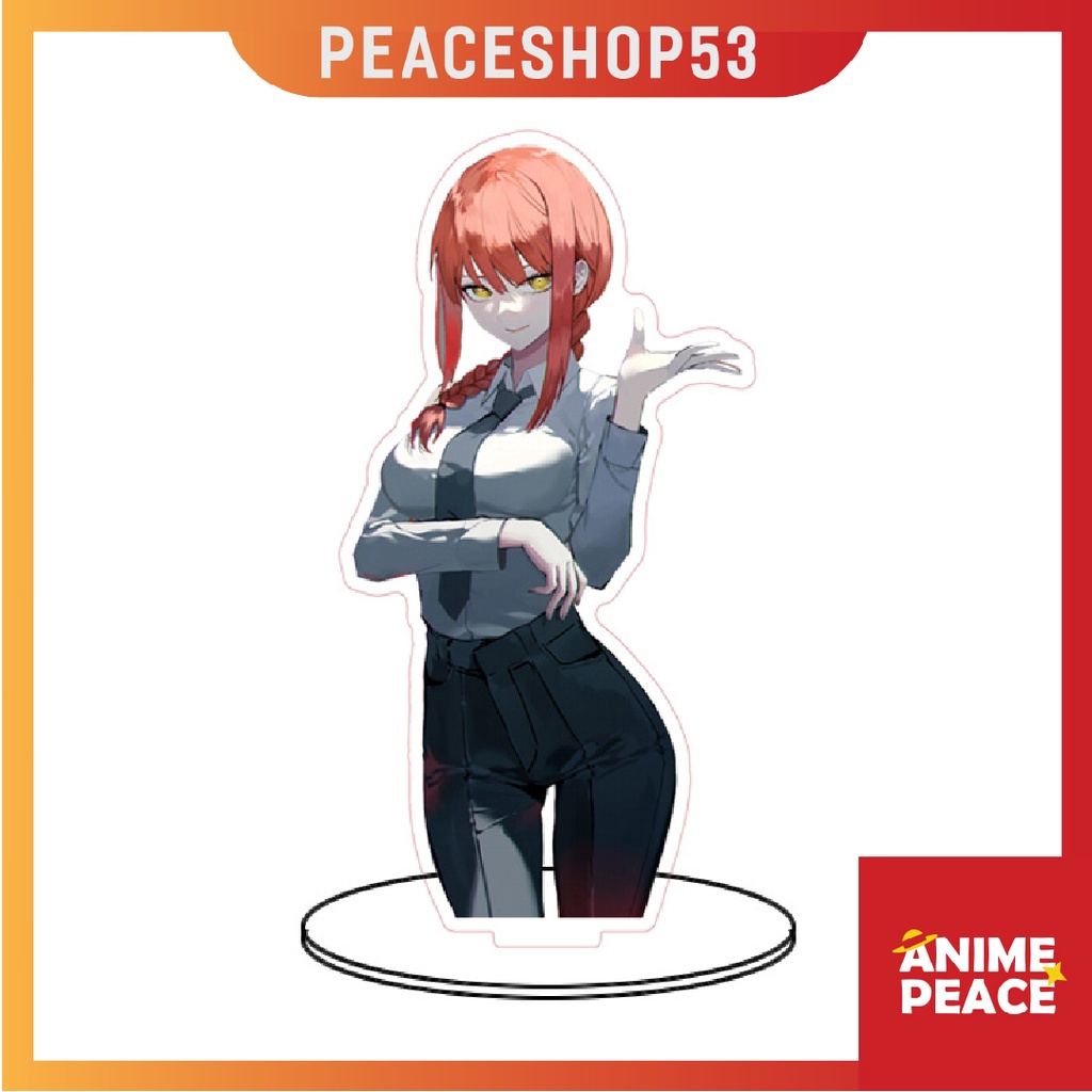 Mô hình standee Chainsaw Man Makima Denji Power Aki Anime Chainsaw Man