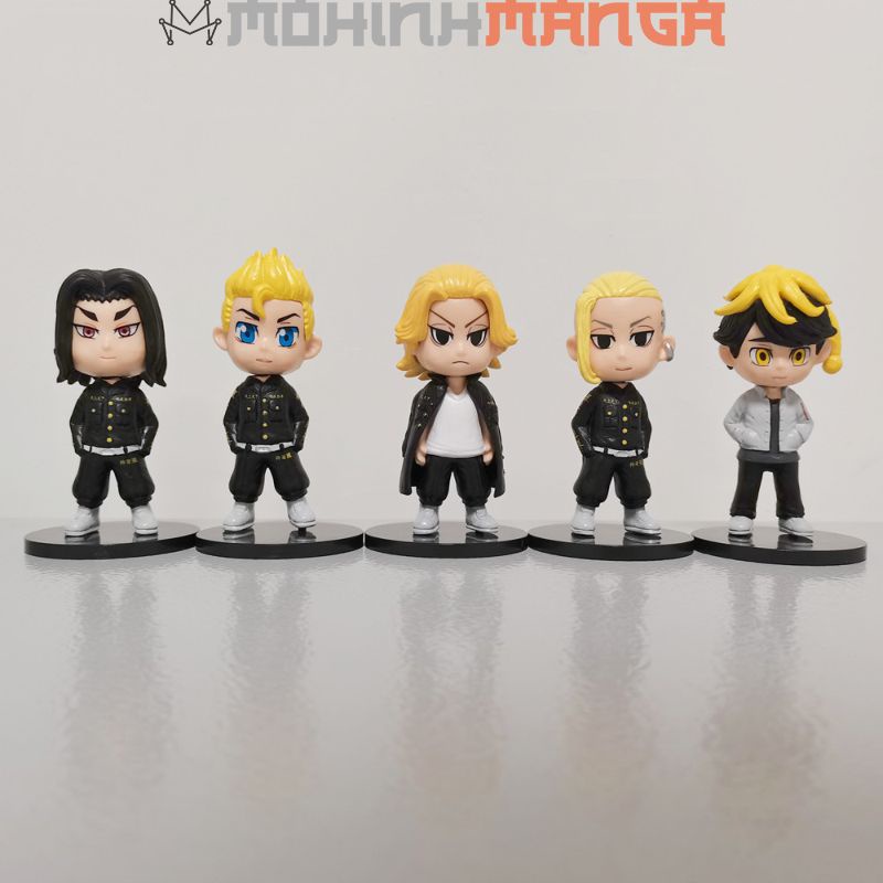 Mô hình figure 11 nhân vật Tokyo Revengers Manjiro Sano Takemichi Draken Hinata Tachibana Ken Ryuguji Keisuke Baji Sanzu