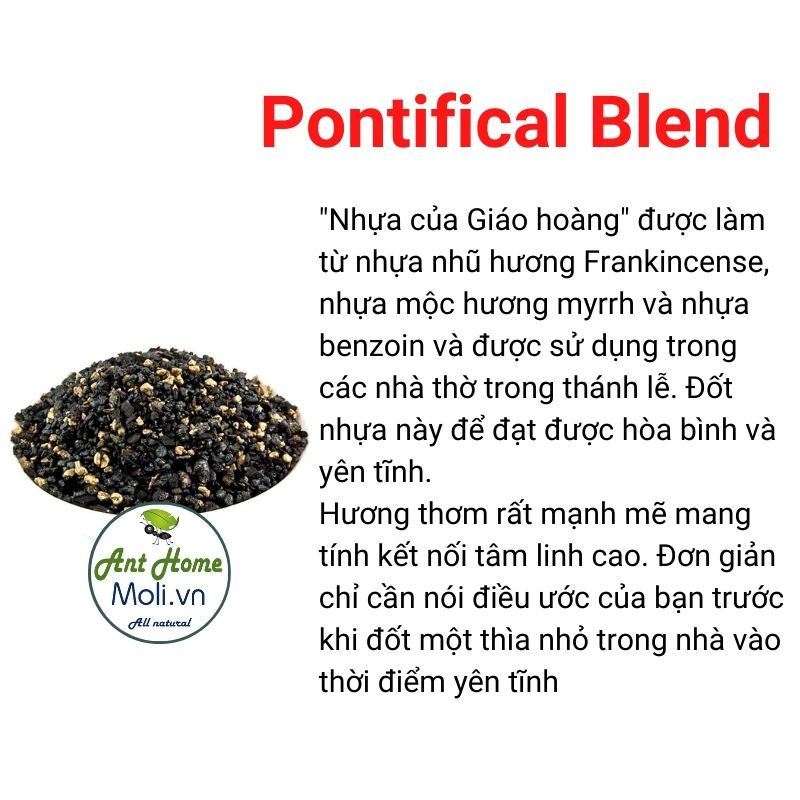 Nhựa thơm hỗn hợp Pontifical thanh tẩy nhà cửa và bảo vệ