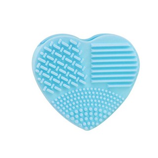 Rửa Cọ Make up Silicone Trái Tim