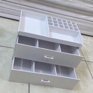 Kệ đựng đồ siêu bự khay son kệ mỹ phẩm đựng đồ ngăn nắp