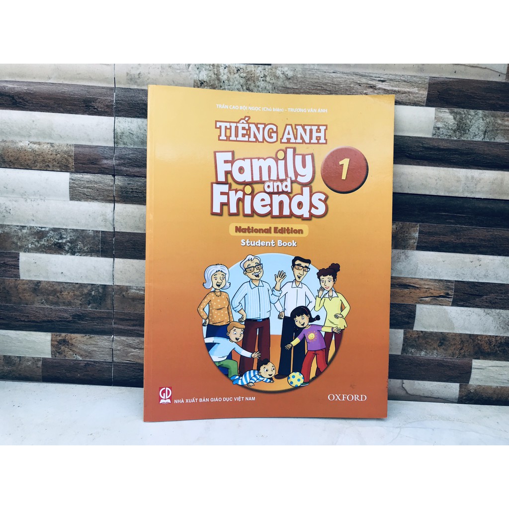 VỞ HỌC TIẾNG ANH FAMILY AND FRIENDS LỚP 1 CHÂN TRỜI SÁNG TẠO