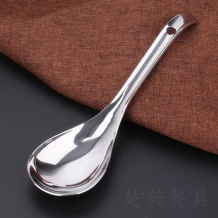 Muỗng thìa canh inox siêu bền đẹp mượt sáng bóng kiểu dáng hàn quốc