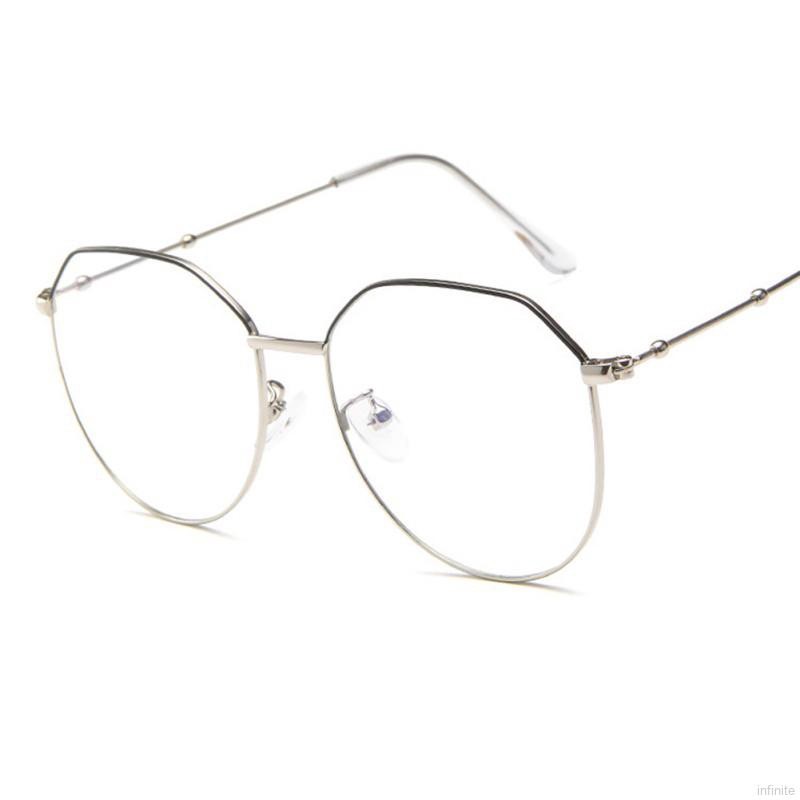 Kính mắt gọng kim loại kiểu dáng retro thời trang cho nữ | BigBuy360 - bigbuy360.vn