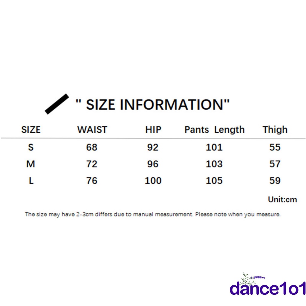 Quần Jean Nữ Ống Rộng Lưng Cao In Hoa Thời Trang